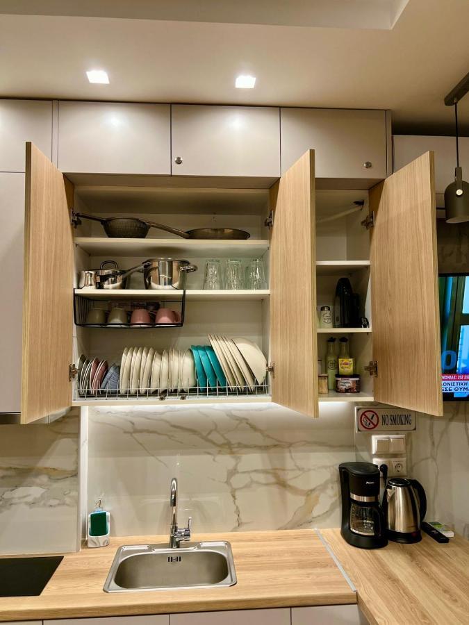 Smart Modern Apartment B Athene Buitenkant foto