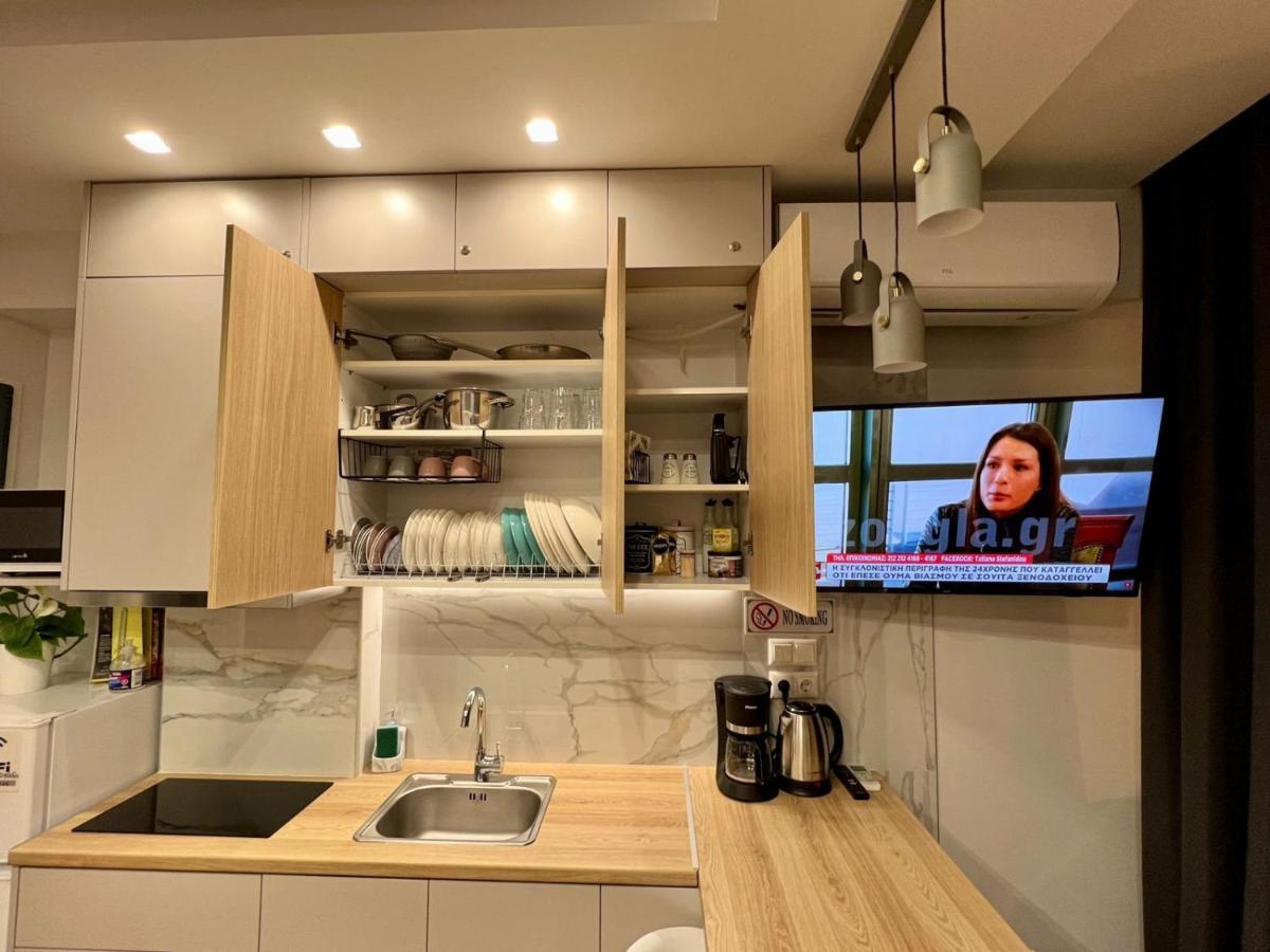 Smart Modern Apartment B Athene Buitenkant foto